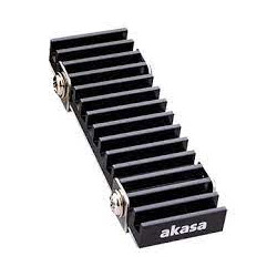 Dissipatore ssd akasa gecko pro per ssd m.2 nero