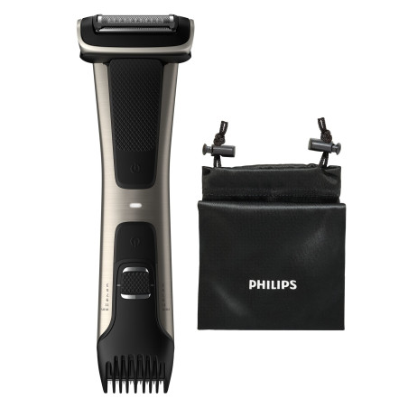 Rasoio philips series 7000 bodygroom nero/argento [bg7025/15]
