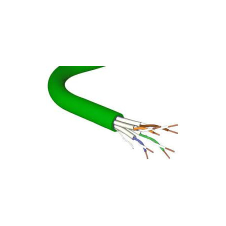 Cavo di rete nilox u/ftp cat6a cca 500m verde [ac6u/ftp-cca-500gn]