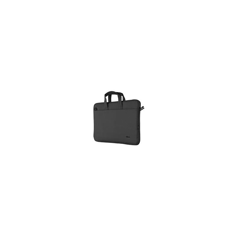 Borsa per notebook trust bologna a tracolla 16" nero [24447]