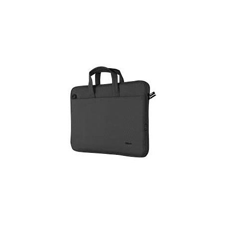 Borsa per notebook trust bologna a tracolla 16" nero [24447]