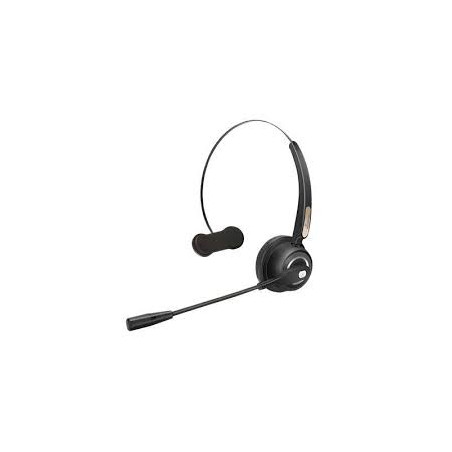 Cuffia mediarange mono wireless bluetooth con microfono nero [mros305]