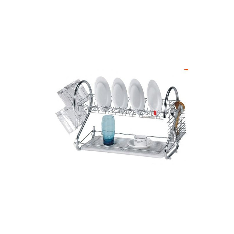 Scolapiatti maestro 43cm acciaio inossidabile [mr-1025-43]