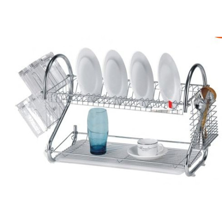 Scolapiatti maestro 43cm acciaio inossidabile [mr-1025-43]