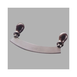 Mezzaluna tn inox con manico in legno [tn]