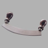 Mezzaluna tn inox con manico in legno [tn]