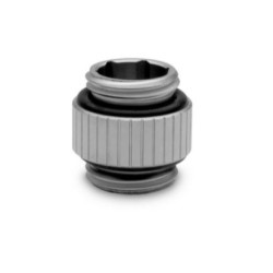 Raccordo ek water blocks da micro maschio a maschio 7mm titanio satinato