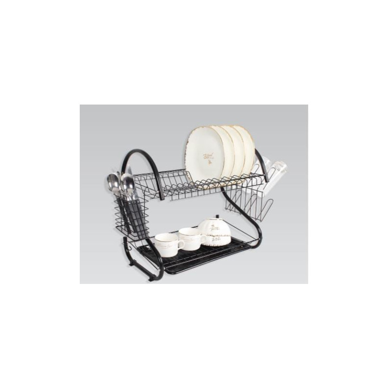 Scolapiatti maestro 38cm nero [mr-1025-38-black]