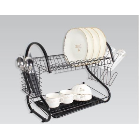 Scolapiatti maestro 38cm nero [mr-1025-38-black]