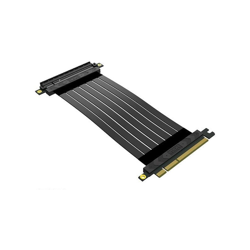 Cavo akasa riser x2 mark iv, premium pcie 4.0 x16 20cm nero [ak-cbpe03-20b]