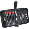 Set pinze di precisione e cacciaviti inline 19pz [43013]