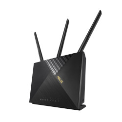 Router da tavolo asus 4g-ax56 wifi 6 ax1800 lte 4g 4lan 1wan