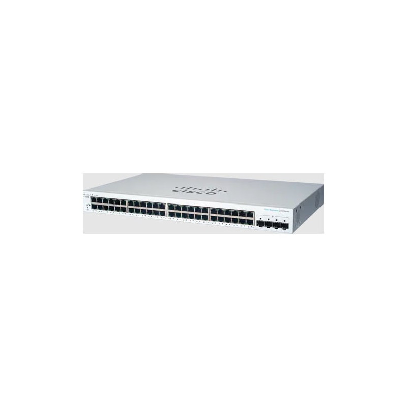 Switch cisco cbs220 smart 48-port ge, 4x1g sfp [cbs220-48t-4g-eu]