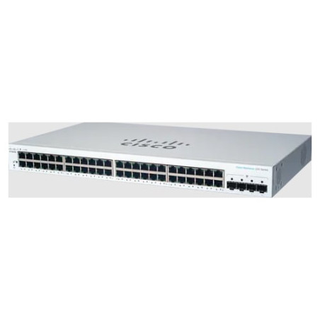 Switch cisco cbs220 smart 48-port ge, 4x1g sfp [cbs220-48t-4g-eu]