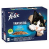Mangime umido purina nestle felix fantastic aromi di pesce in gelatina