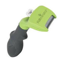 Pettine furminator per cane a pelo corto s verde/nero [fur151081]