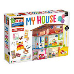 Giochi educativi lisciani la mia casa montessori 95162