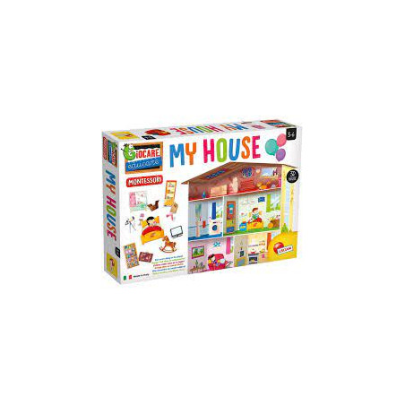 Giochi educativi lisciani la mia casa montessori 95162