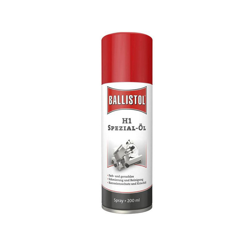 Lubrificante uso olio ballistol h1 nsf per alimentare 200ml [25310]