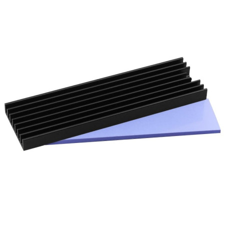 Dissipatore ssd axagon passivo per ssd m.2 2280 altezza 6mm [clr-m2l6]