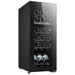 Cantinetta vino melchioni vermentino 18 c dual 8 bottiglie nero