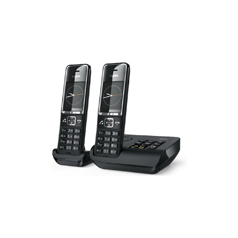Telefono cordless siemens duo nero [l36852-h3021-k104]