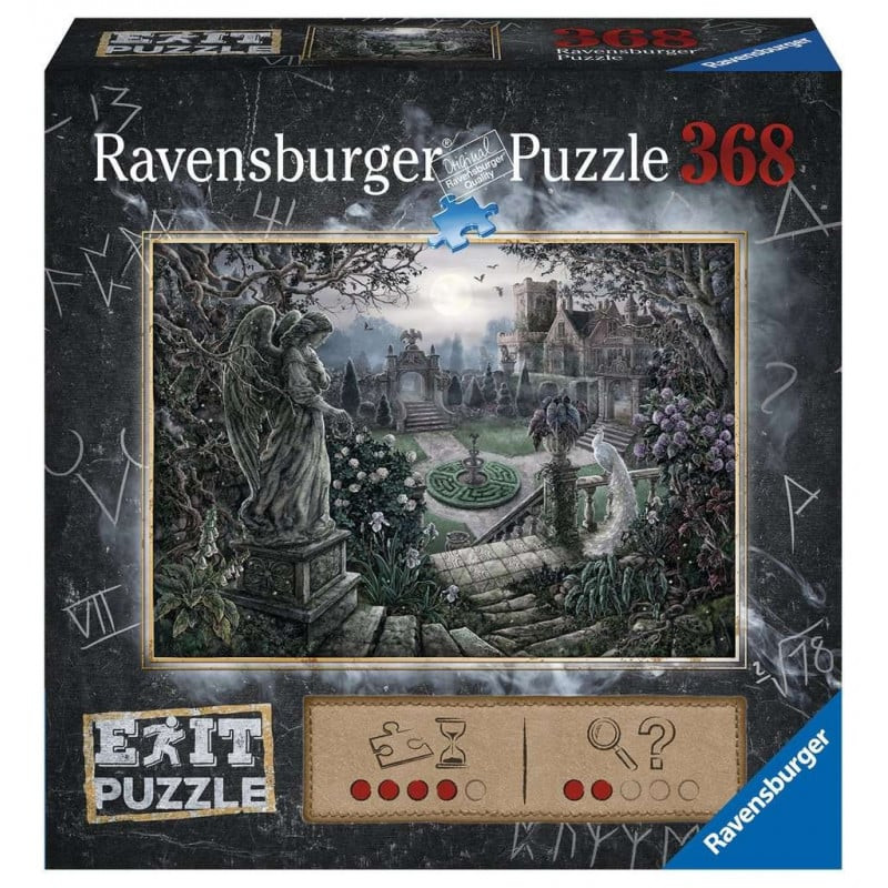 Puzzle 368pz ravensburge mezzanotte in giardino [17120]