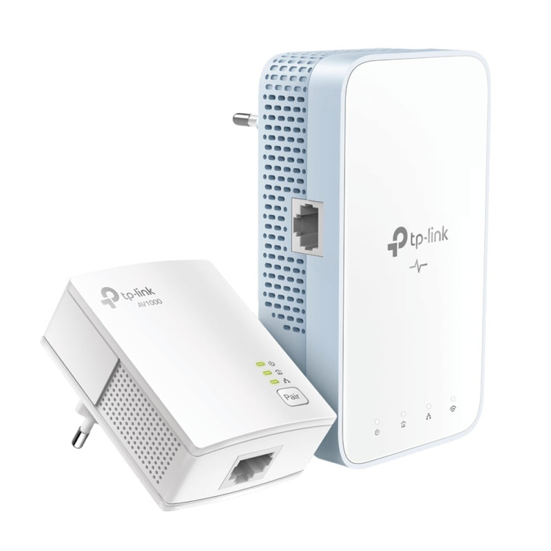 Kit adattatore powerline tp-link gigabit bianco [tl-wpa1000