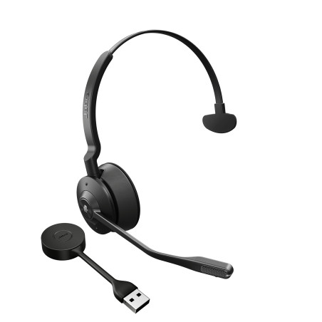 Cuffia jabra engage 55 ms monofonico nero [9553-450-111]