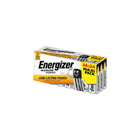 Pila energizer lr06 alkaline power aa 1.5v 24pz