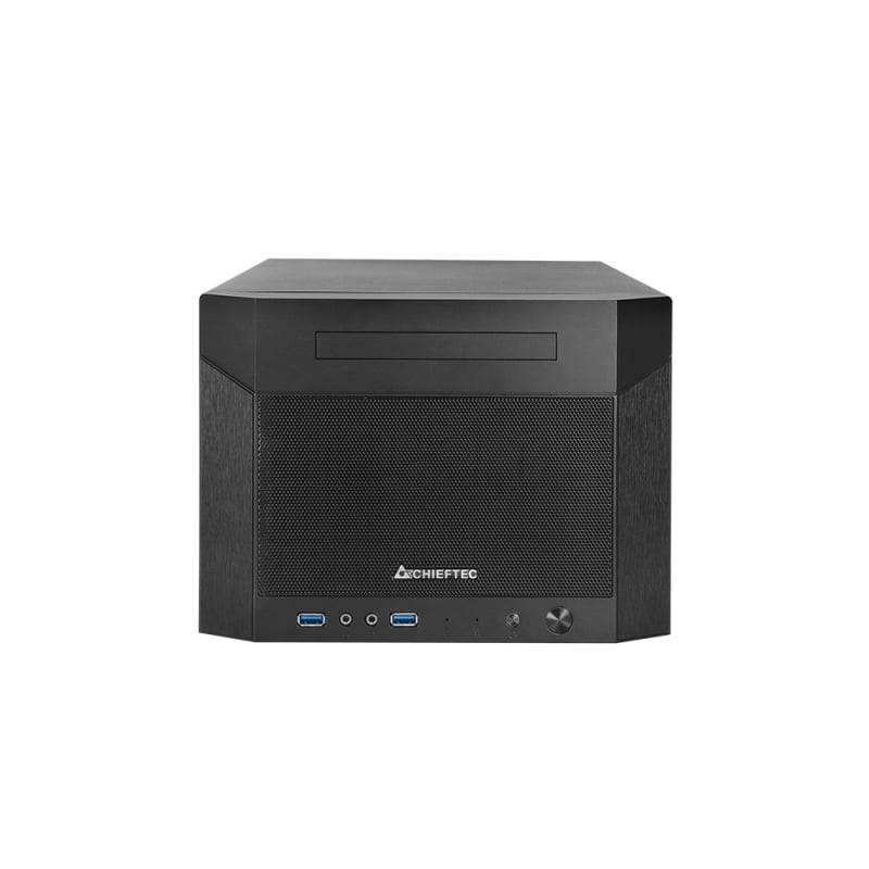 Case chieftec cn-01b-op mini itx nero [cn-01b-op]