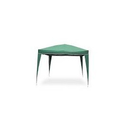Gazebo biacchi in acciaio e poliestere 300x300x270cm/verde [g1526005]