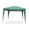 Gazebo biacchi in acciaio e poliestere 300x300x270cm/verde [g1526005]