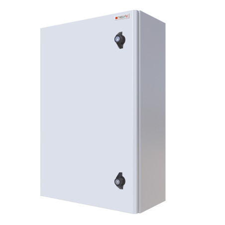 Armadio rack 19'' techly 1040gc2 10u/600x400mm a muro grigio