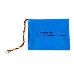 Batteria socket mobile ioni di litio 700mah 2.59 wh per lettore di