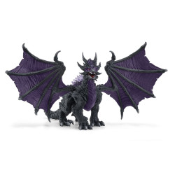 Figurina schleich eldrador drago d'ombra nero/viola [70152]