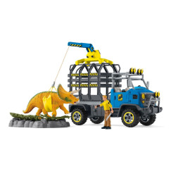 Figurine schleich dinosaurs dino transport mission multicolore [42565]