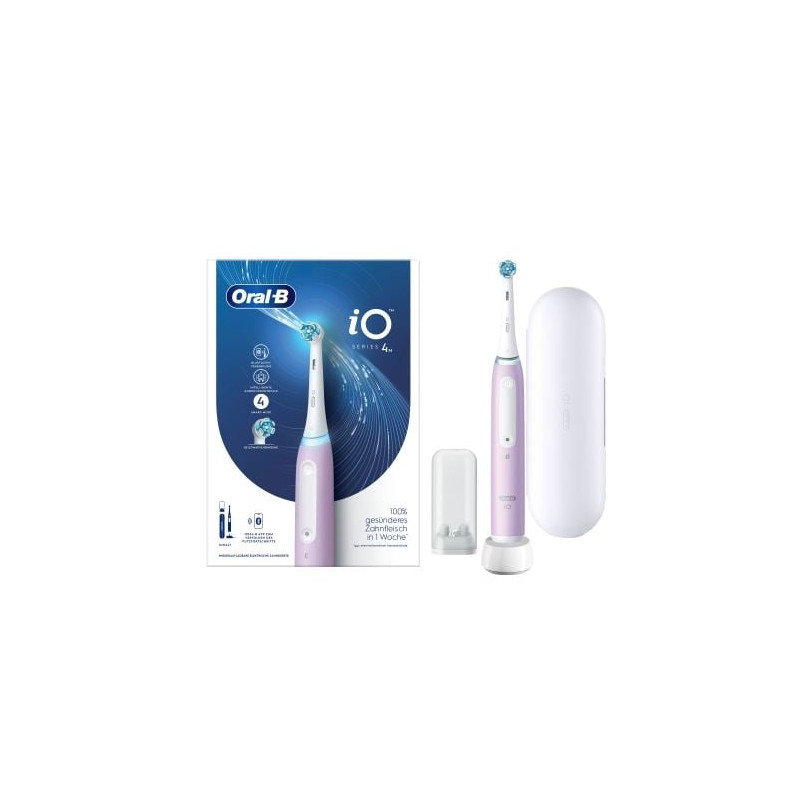 Spazzolino elettrico braun oral-b io series 4 + custodia da viaggio
