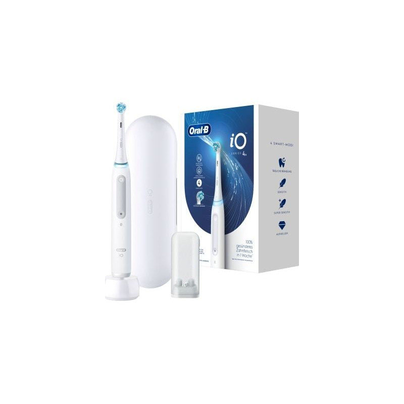 Spazzolino elettrico braun oral-b io series 4 + custodia da viaggio