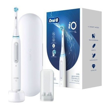 Spazzolino elettrico braun oral-b io series 4 + custodia da viaggio