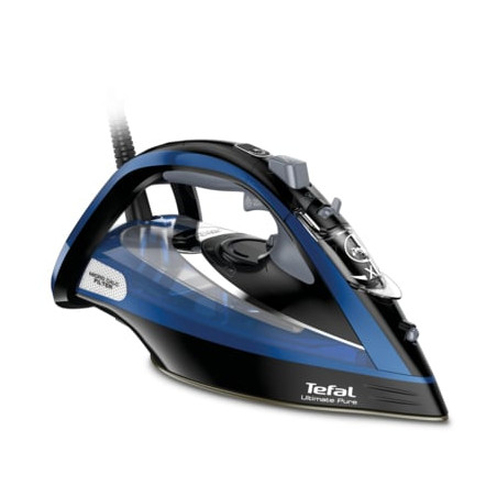 Ferro da stiro tefal fv9848e0 3200w/2.5m 60 g/min 0.35 nero/blu metallico