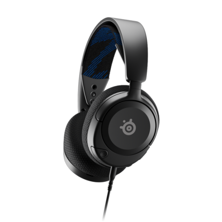 Cuffie da gioco steelseries arctis nova 1p nero [61611]