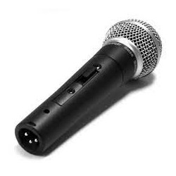 Microfono da studio shure sm58 nero [sm58se]