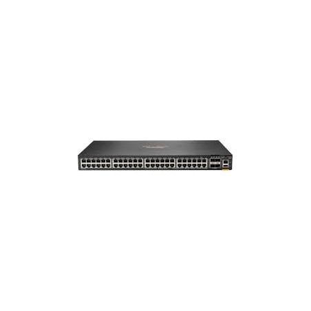 Switch hp aruba cx serie 6200 48porte 10/100/1000 nero [jl726a]