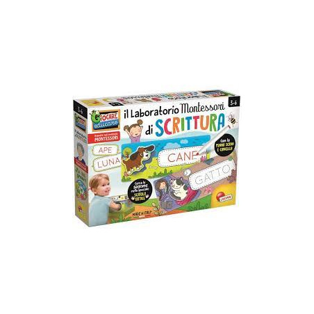 Gioco per bambini lisciani laboratorio di scrittura