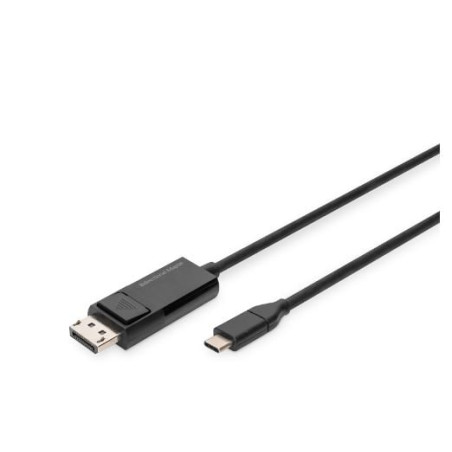 Cavo adattatore digitus bidirezionale usb-c a displayport 8k
