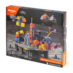 Blocchi da costruzione marioinex mini cialde base spaziale 618pz