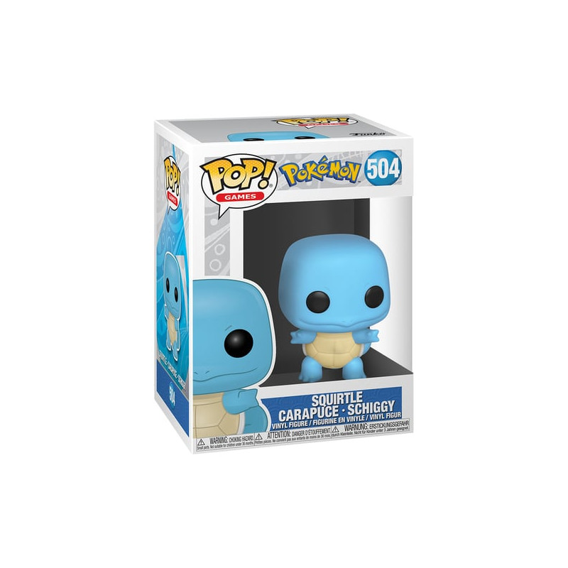 Figurina funko pop pokemon carapuce emea 504 9cm multicolore