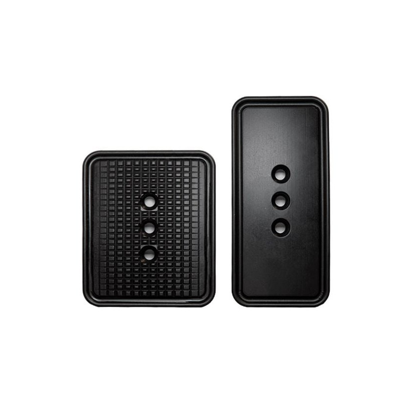 Piastre frontali asetek per pedali forte nero [40-011-0011006]