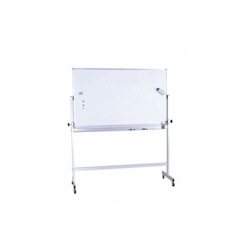 Lavagna magnetica arda girevole bifacciale 90x120cm bianco [cf90120]